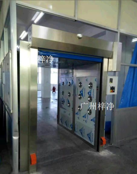 快速卷帘门货淋室结构图 快速卷帘门货淋室结构图