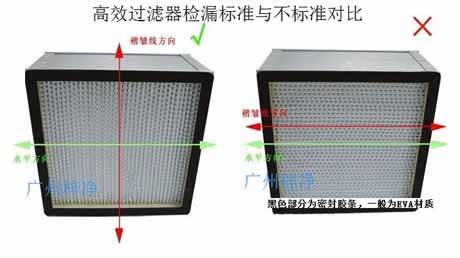 高效过滤器检漏对比 高效过滤器检漏对比