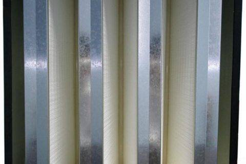 折框组合式过滤器(高效)是一种负荷的高效率的qy球友会(HEPA)